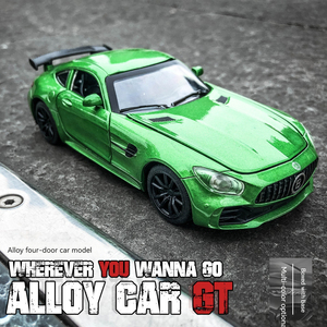 1:32 diecast model arabalar oyuncak Benz GTR Babos alaşım araba modeli ses ve ışık kapıları ile açık geri çekme metal arabalar model oyuncaklar - Product Image 2
