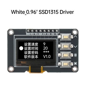 Neues Produkt 0,96 Zoll OLED IIC Weiß/Blau 12864 OLED-Display mit 4x4-Taste I2C SSD1306 SSD1315 LCD-Bildschirm platine für Ardu - Product Image 4