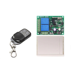 QIACHIP 433MHz DIY Wireless Receiver Fernbedienung schalter AC 85V ~ 250V 110V 220V 2CH Relais modul KR2202-4 & KT16/KT01 - Product Image 3
