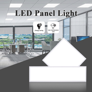 Intellibond ticari 40W kısılabilir gömme kare led düz panel ışık 60x60 arka ışık tavan led paneli ışık dahili sensör - Product Image 1