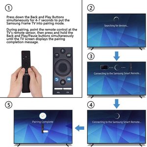 BN59-01292A BN59-01241A RMCSPM1AP1 BN59-01266A Replaced Voice <strong>Remote</strong> Fit for Samsung Smart TV QN65Q7FD UN40MU7000FXZA UN43MU630D - Product Image 6