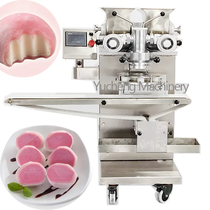 Yucheng-máquina automática para hacer helados mochi, máquina de incrustación de helados mochi