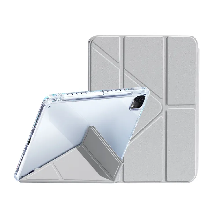 Per iPad custodia trasparente da 10.9 pollici 2023 di 10 generazione per iPad di 10 2022 Cover trasparente con portamatite