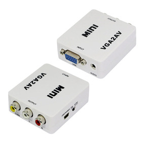 VGA2AV Mini HD RCA CVBS <strong>VGA</strong> to AV Adapter HD Video Converter with Good Price <strong>VGA</strong> to AV - Product Image 2