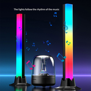 RGB müzik ritim işık çok fonksiyonlu akıllı ev s Led şerit dinamik oyun odası dekor masaüstü masa lambası - Product Image 2