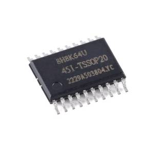 Microcontrollore 8051 STC8H8K64 STC8H8K64U-45I-TSSOP20 IC MCU IC STC8H8K64U - Product Image 1