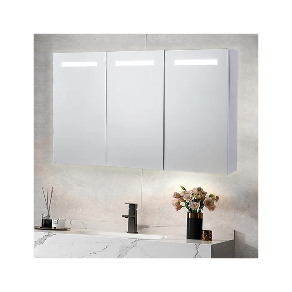 Specchi illuminati a LED con luci armadio a muro armadio a specchio per bagno impermeabile