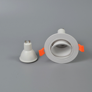 Gömme tavan çerçevesi led spot konut OEM ODM aşağı aydınlatma armatürü GU10/GU5.3/MR16/MR11 braketi tam renkli spot ışık - Product Image 3