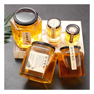 KDG Brand Wholesale Square Glass <strong>Jars</strong> with Lids 50ml/80ml/100ml/150ml/200ml/280ml Glass Storage <strong>Jar</strong> for Jam - Product Image 4