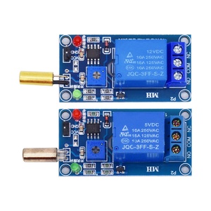 12V 5V 1 Channel Output <strong>Tilt</strong> Slant Angle <strong>Sensor</strong> Relay <strong>Module</strong> Golden SW520D ball <strong>switch</strong> <strong>tilt</strong> <strong>sensor</strong> <strong>module</strong> - Product Image 2
