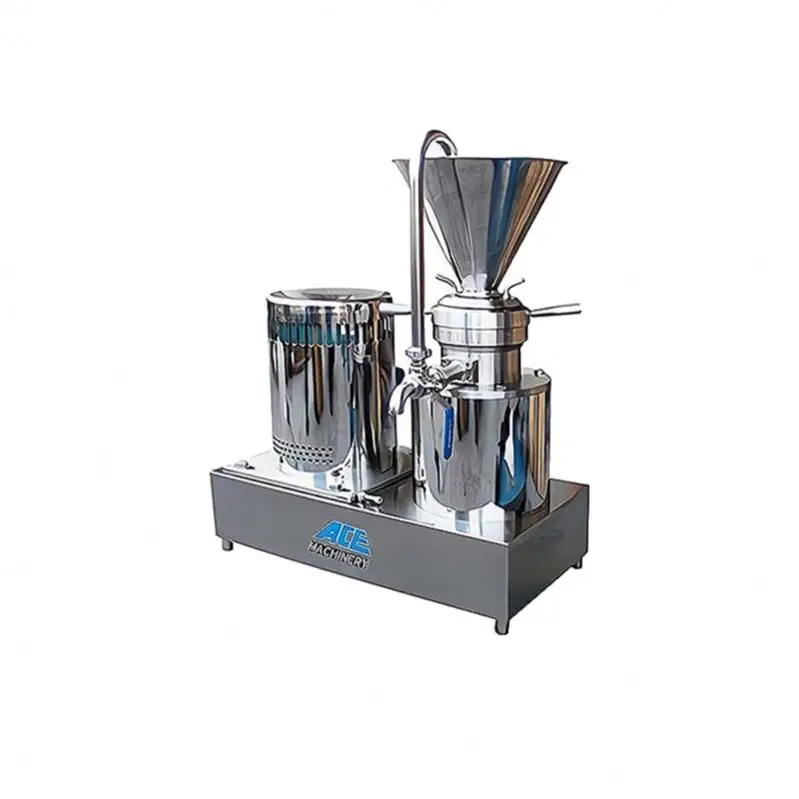 Ace Industrial Universal Food Vegetable Fruit Poultry Soup Coffee Soya Cocoa Bean Grinding Machine Colloid Mill