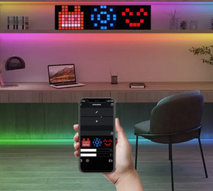 <strong>Led</strong> Programmable <strong>Display</strong> Board Remote Control DIY <strong>Programming</strong> Light Decoration Home