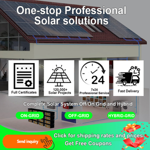 50kw能源套件轻型太阳能电池板系统价格太阳能混合离网跟踪系统家用太阳能电池板套件10KW太阳电池