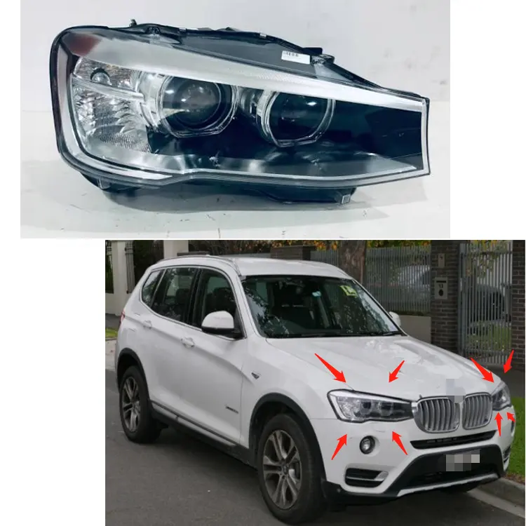 Auto LED Scheinwerfer 2015 2016 E90 Scheinwerfer für BMW X3 2014 2017