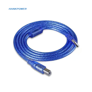 USB Printer Data Cable MINI 2.0 High Speed Square Port USB Printing Cable With Magnetic Ring for HP Canon Epson Dell