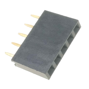 2.54mm単列メスヘッダーソケット1 * 5PPCBソケットコネクタメスヘッダー - Product Image 1