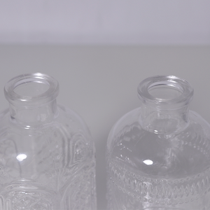 Portable Push Spray Bottle <strong>DIY</strong> Empty 20ml 30ml 50ml Round Transparent Glass <strong>Perfume</strong> Packaging 100ml Capacity - Product Image 2