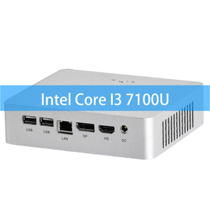 Manufacturer Industrial Mini PC Intel 7th Gen Core I3 7100U Dual Display 5 USB Support <strong>Type</strong>-C <strong>Embedded</strong> Industrial <strong>Computer</strong> - Product Image 1