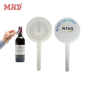 NFC ntag 424 <span class=keywords><strong>DNA</strong></span> tag giả mạo tag sticker cho rượu vang/uống/dược - Product Image 3
