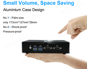 3 Jahre Garantie Günstigster Mini-PC Celeron 2955U Linux Win7/8/10 Ram8G Intel HD Grafik SSD HDD Fanless Gaming Desktop Barebone - Product Image 6