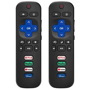 Telecomando sostituito per Roku TV, compatibile per TCL Roku/Hisense/Onn /Sharp /Element/Westinghouse - Product Image 1