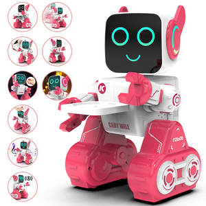 Simpatici giocattoli Robot rosa Smart telecomandati per la programmazione intelligente giocattoli robotici con canto e danza Robot giocattolo per bambini - Product Image 6