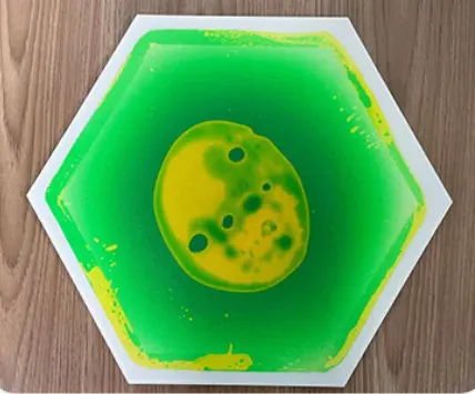6MM enfants vinyle 3D sensoriel liquide sol couleur Gel Art 3D revêtement de sol dynamique