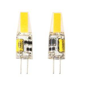 Elektrolitik titreşimsiz silikon malzeme ile G4 1.5W 2W AC DC12V 3000K cobdc12v halojen lamba yerine LED G4 ampul ışıkları, LED-JC - Product Image 2