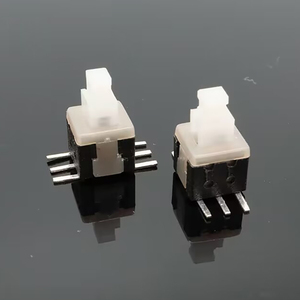 Interruptor de botón SMD de <span class=keywords><strong>6</strong></span> pines, autobloqueo resistente a altas temperaturas, 5,8x5,8x7mm, desbloqueado