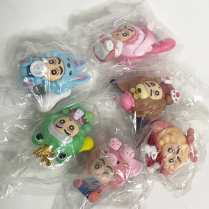 3 Phong Cách 6 cái/bộ Manga Bức Tượng Tượng Crayon Shin-Chan <span class=keywords><strong>Doraemon</strong></span> cos Saniro Kulomi Merody Phim Hoạt Hình Figura PVC Anime Hình Đồ Chơi - Product Image 4