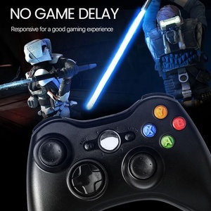 Xbox 360 kablosuz/kablolu Gamepad denetleyicisi ile titreşim motoru konsol ve oyun konsolu için 2.4G XBOX360 PC Joystick - Product Image 4