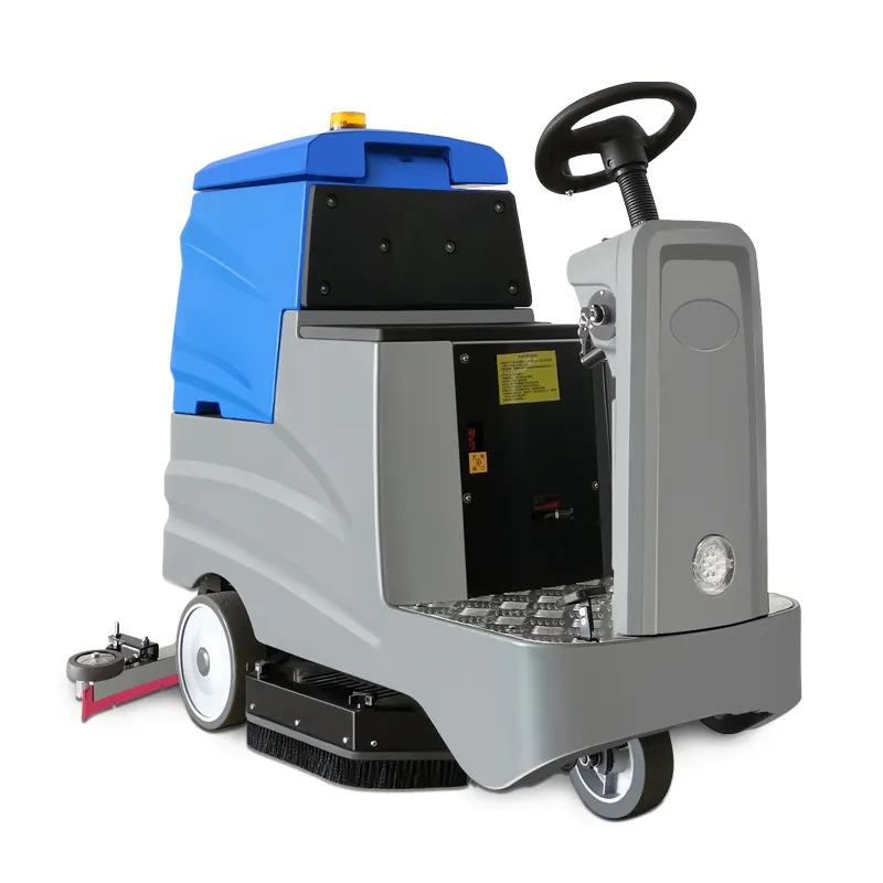 220Kg Sweeper Wireless maintenance free Electric Sweeper 500w rear drive