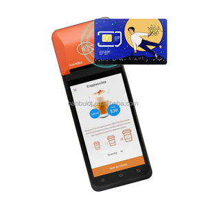 Dispositivo Android con pantalla táctil para sistemas POS Código QR Impresora portátil de boletos de estacionamiento NFC WiFi Bluetooth Conectividad USB - Product Image 1