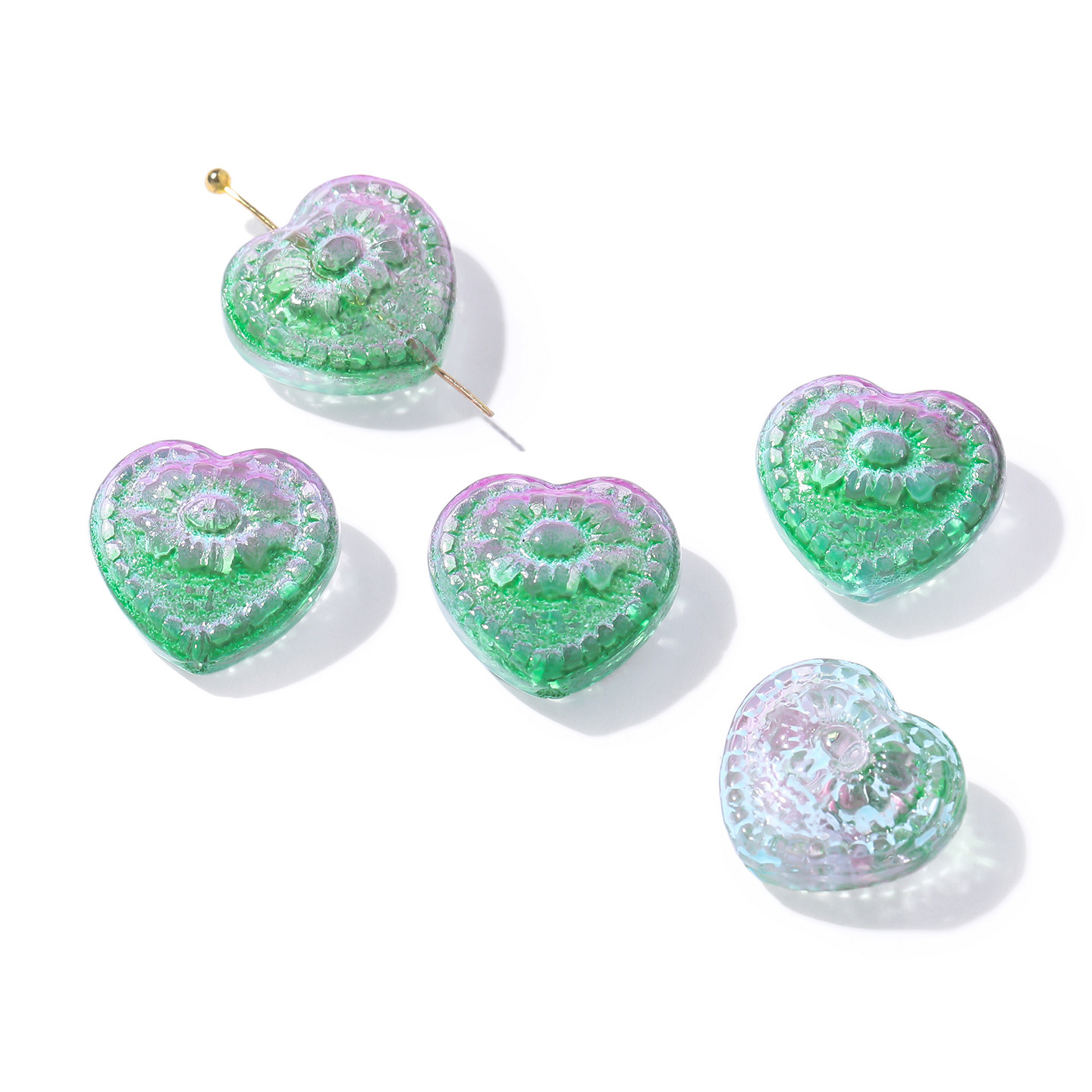 Violet et vert