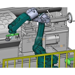 A buon mercato 6 assi CNC robot carico parti metalliche cobot fresatura lucidatura lucidatrice carico scarico parti robot cobot