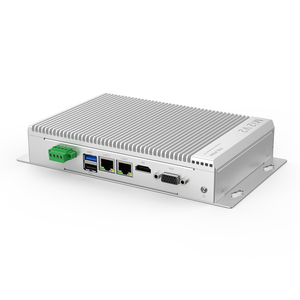 Peladn 2024新英特尔赛扬J1900无风扇嵌入式迷你电脑6 * USB 5 * COM工业迷你电脑边缘电脑视窗10