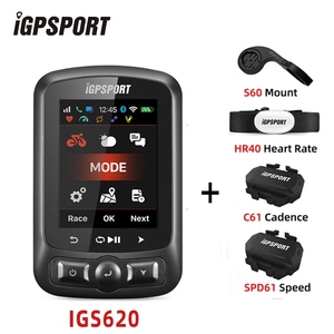 IGS620 GPS Велосипедный компьютер с Ble ANT и беспроводной сетью для велосипедного компьютера GPS
