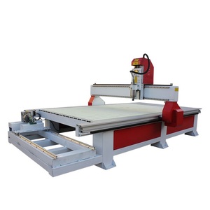 Enrutador CNC de tallado de madera estereoscópico de 4 ejes, eje de rotación exterior, sistema de Control de estudio NC, Motor de máquina de carpintería de elevación - Product Image 2