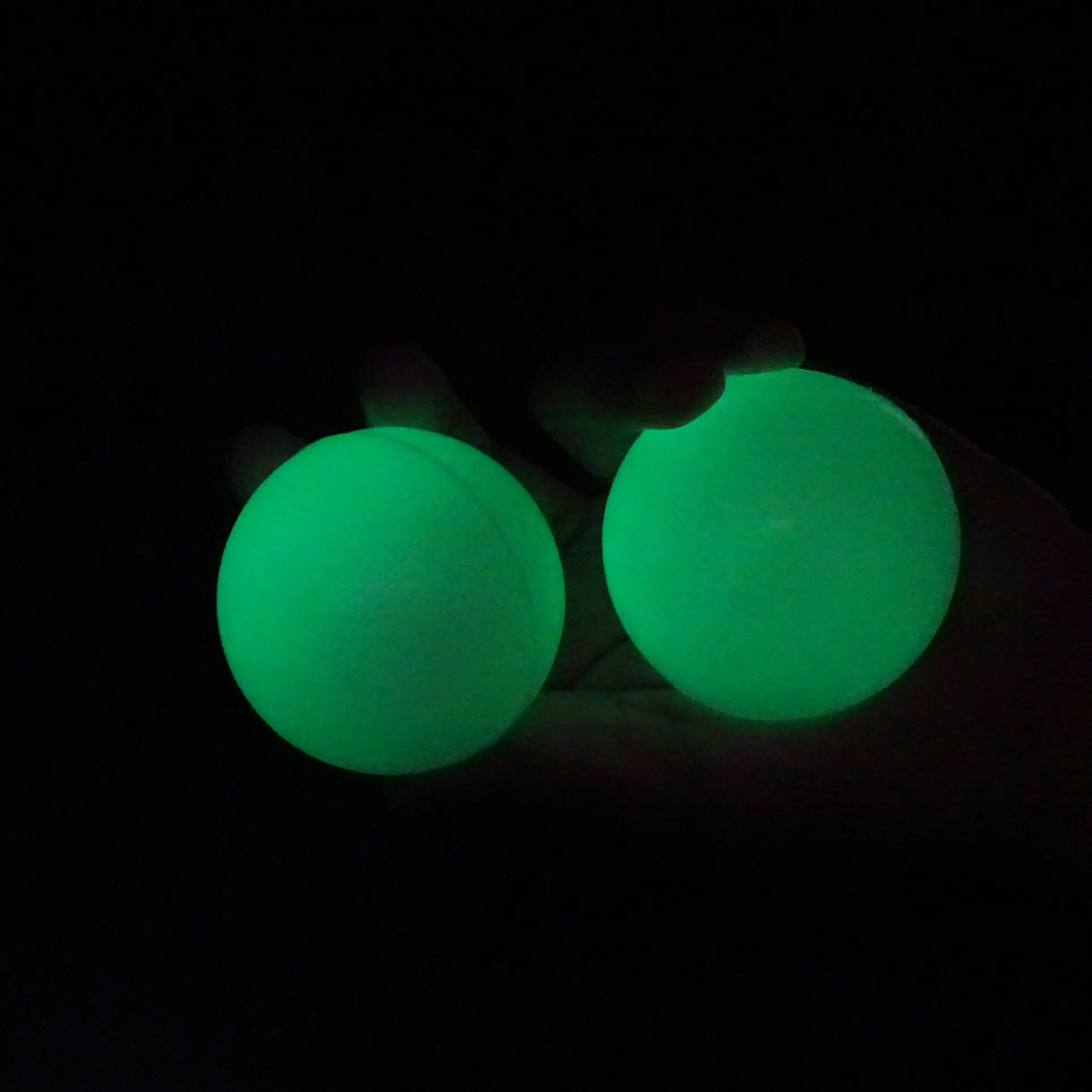 Aangepaste Lichtgevende Glow In The Dark Siliconen Ballen