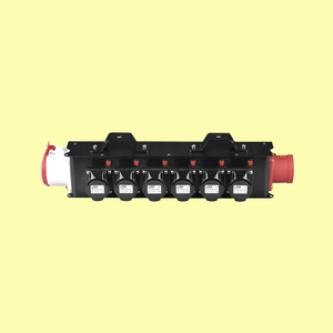 CEE 32A 5P <strong>Input</strong> 16A <strong>Output</strong> Portable Power Distribution Distro Splitter Box