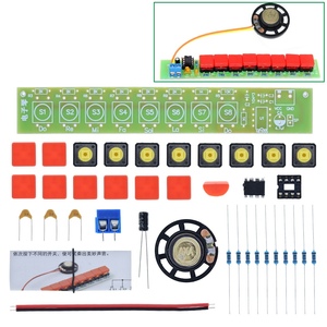 TZT 1set DIY kiti NE555 bileşen elektronik elektrikli piyano organı modülü arduino için - Product Image 2