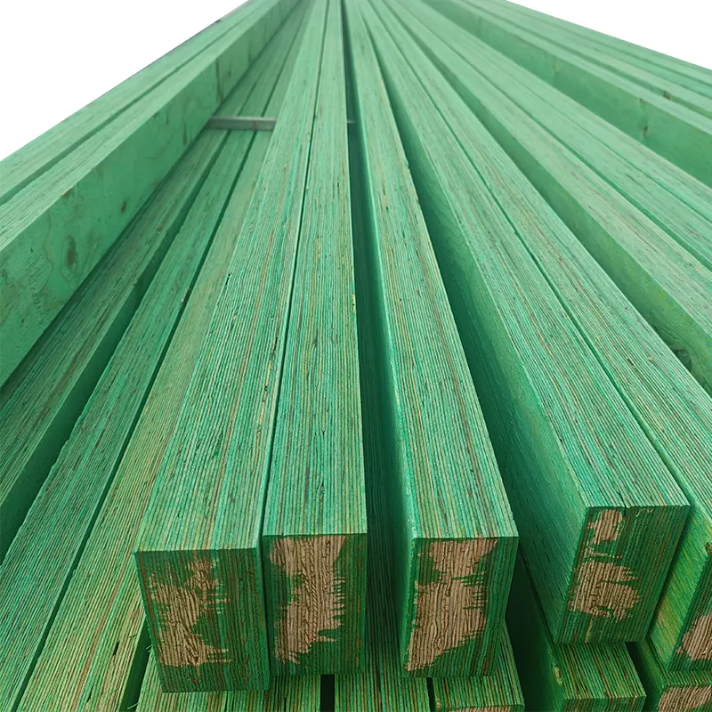 Bois structurel LVL 2x4x8 construction bois de pin bois de bois contreplaqué 90x45mm paulownia bois LVL traité sous pression