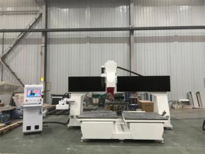 TJ-1212 5轴数控刳刨机1212毫米木工机床Mach3控制系统单ATC真空胶合板椅电机PLC齿轮箱 - Product Image 5