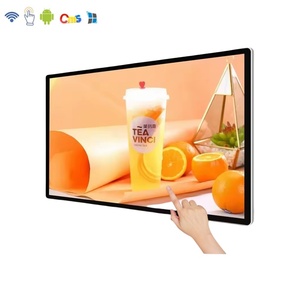 Все-в-одном 21,5 Дюймов Android Smart LCD сенсорный экран рекламный дисплей настенное крепление Digital Signage Player рекламный экран - Product Image 1