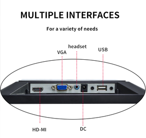 Nuovo 4:3 IP65 da 19 pollici impermeabile USB DVI Industrial Touch Screen TFT LCD Monitor terminale Desktop POS Display a LED - Product Image 3