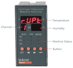 Modbus-Sensor de temperatura y humedad, dispositivo con salida de 4-20mA a motor, WHD46-11 - Product Image 5