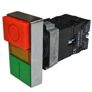 XB2-BW8465 Impulso Duplo Interruptor de Botão <span class=keywords><strong>Start</strong></span> Stop Momentary com Luz