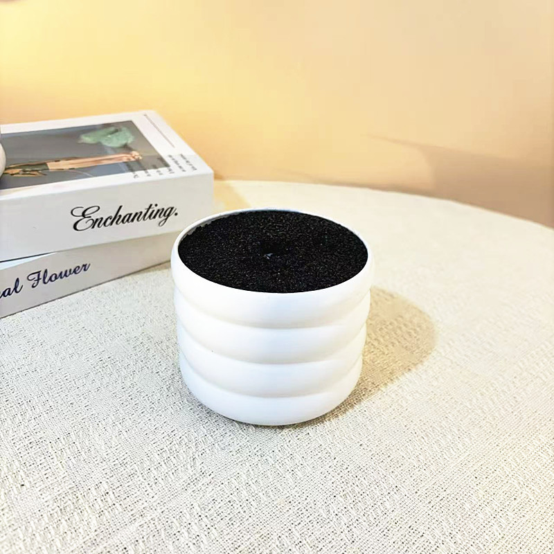 Sable noir (hauteur 9 cm * diamètre bouche 10 cm)