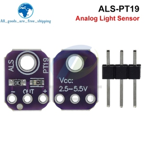 ALS-PT19アナログ光センサーモジュール高ダイナミックレンジ光センサーブレイクアウトボードArduino 2.5V-5.5V光UVセンサーモジュール用 - Product Image 3