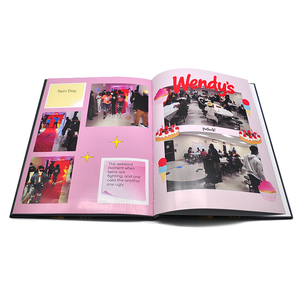 2025定制印刷精装图画书，带定制封面和内页文字锁线装订塑料小册子 - Product Image 3